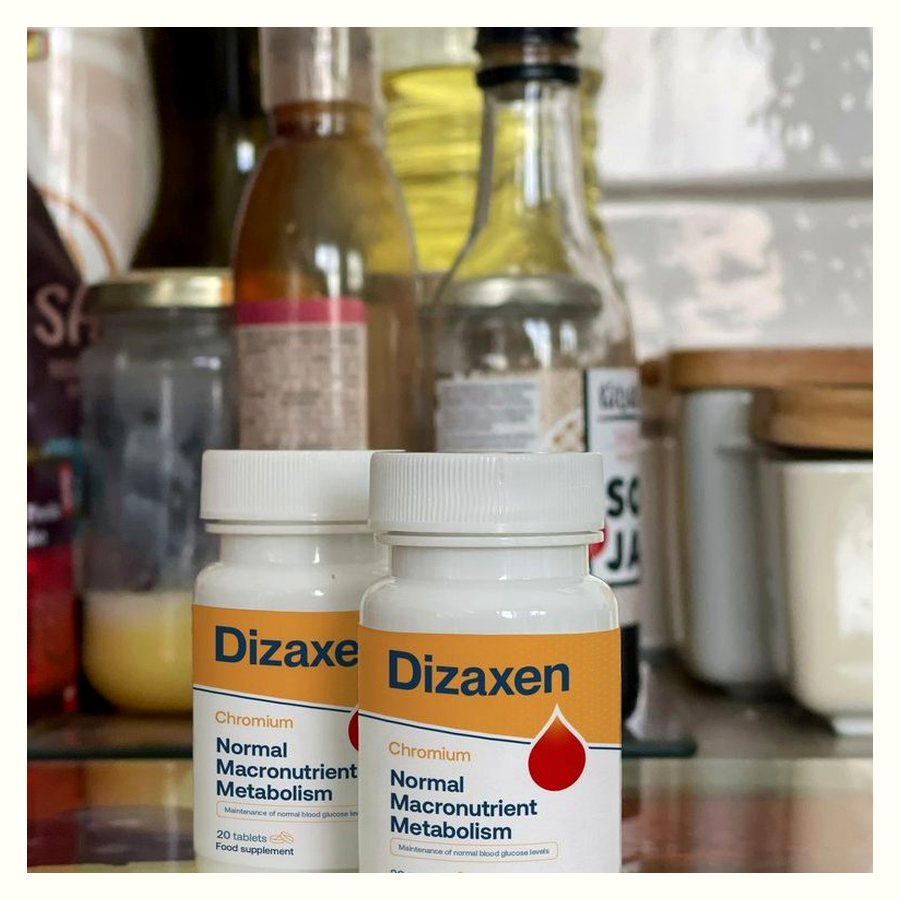 Dizaxen – 20 таблетки в бяло шише