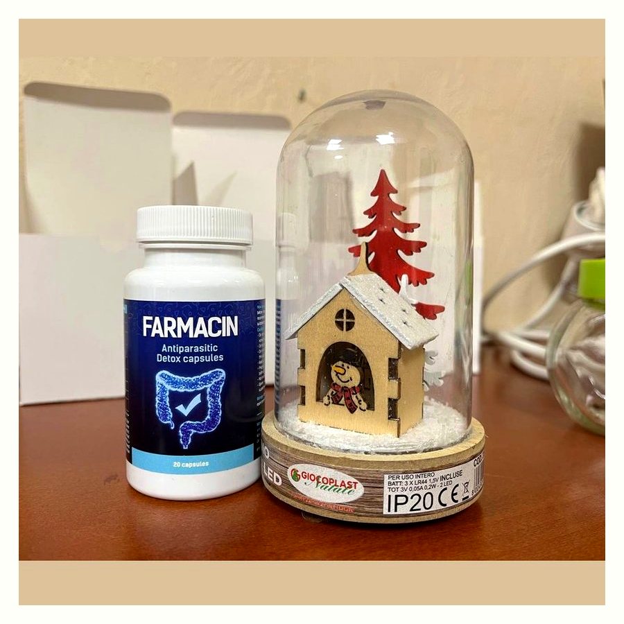 Farmacin – 20 капсули в бяло шише