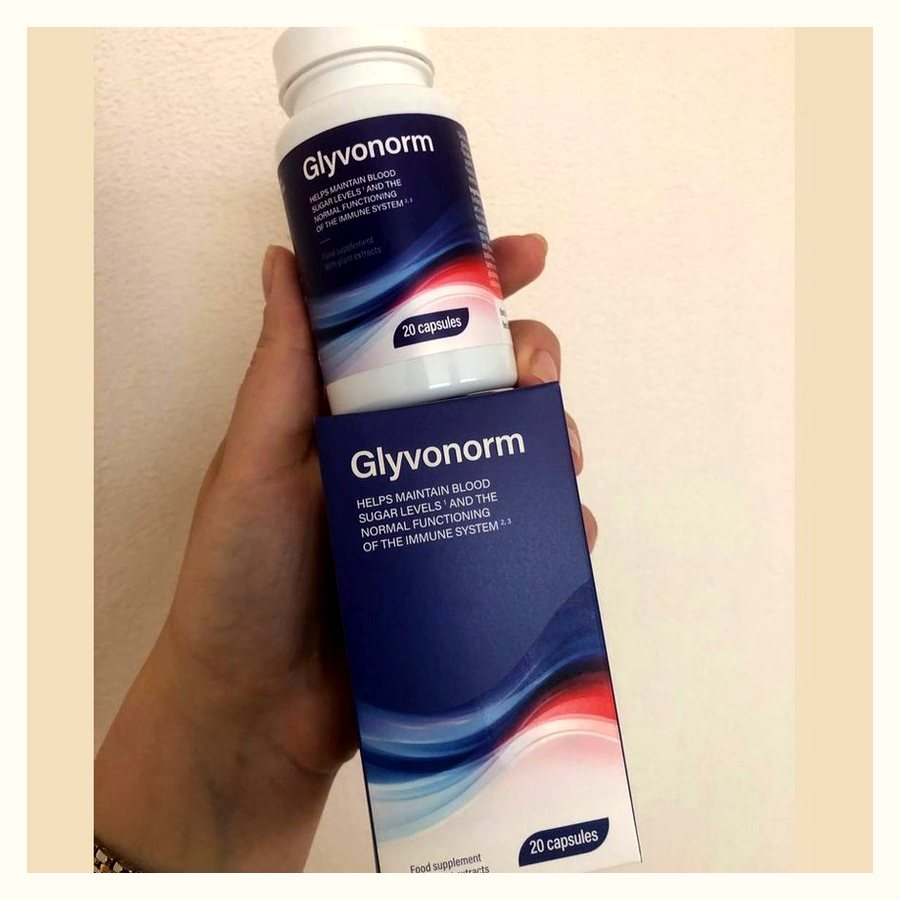 Glyvonorm – 20 капсули в шише и кутия