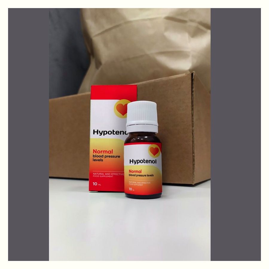 Hypotenol – билкови капки, шишенце 10 ml