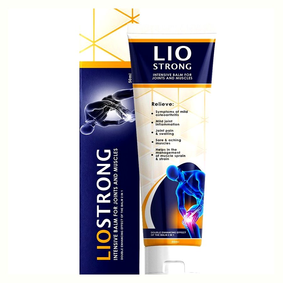 Туба и кутия на балсам Lio Strong