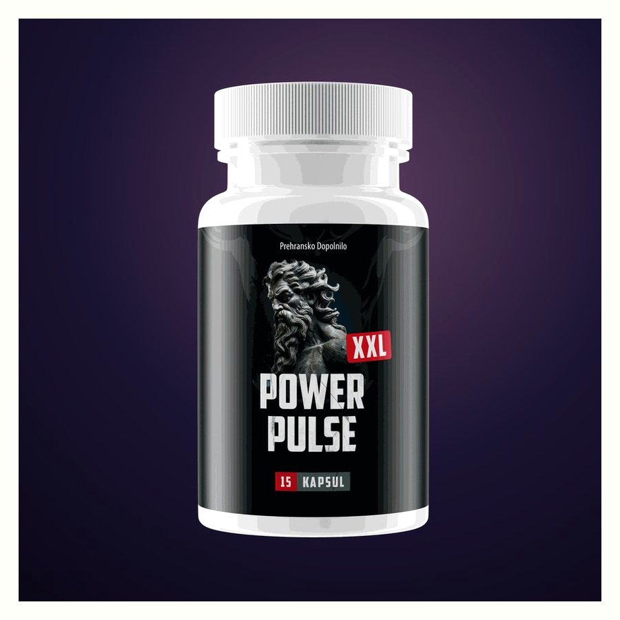 Power Pulse XXL – 15 капсули в черно шише