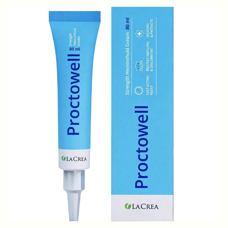 Proctowell – крем в туба 80 ml с накрайник