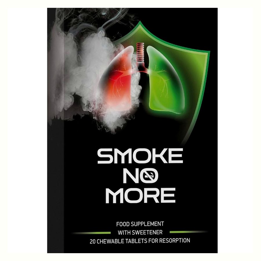 SmokeNOmore – 20 таблетки за разтваряне в устата в блистер