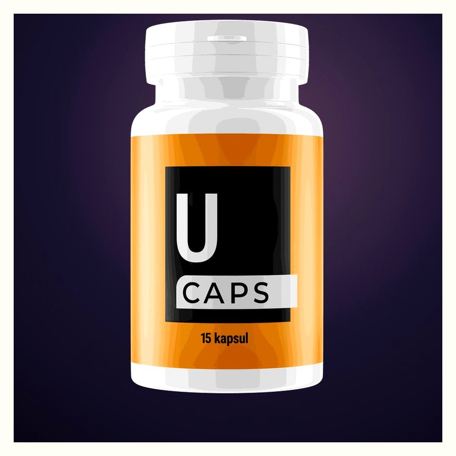 U Caps – 15 капсули в оранжево-бяло шише